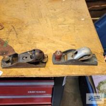 Two small wood planes