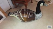 Painted duck decoy
