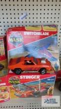 Switchblade and Stinger toy vehicles