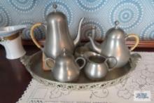 Royal Holland pewter tea set