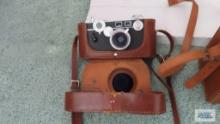 Vintage Edna Lite camera with Argus case