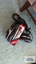 Model MD-808VSD headphones and replacement microphone