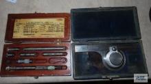 Brown and Sharp machinist...gauge and Lufkin Tool Company machinist gauge
