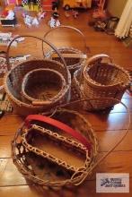 lot of assorted baskets