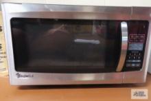 Magic Chef stainless steel microwave