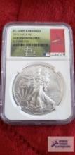 2015 Eagle $1 coin 1 oz fine silver
