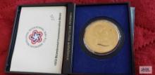 1972 American Revolution Bicentennial, George Washington, the Sons of Liberty, coin