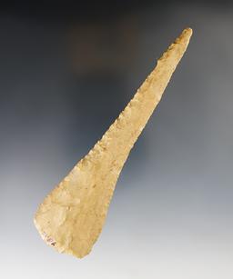 5 7/8” long Drill made from Ft. Payne Chert. Ex. Hooversmith collection.