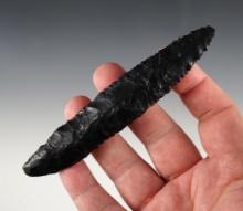 5" Obsidian Knife recovered in Oregon.