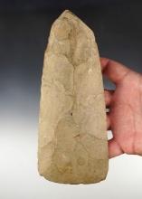 8 1/8" humpback Stone Adze in nice condition for size. From the E.M. Buckingham Collection.