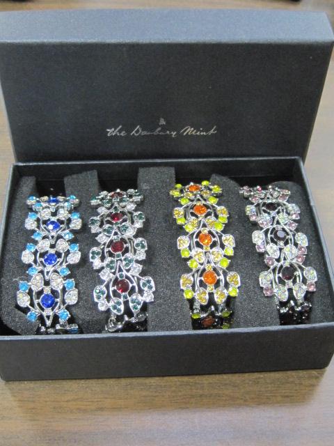 Set of 4 Danbury Mint Bracelets in Box