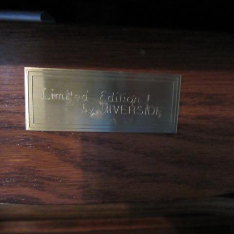 Riverside Limited Edition Oak Roll Top Desk