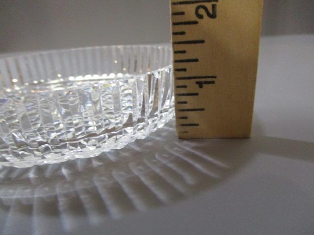 Crystal Wine Bottle Coaster By Waterford 5"