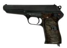 Excellent 1953 CZ-52 9mm Luger Semi-Automatic Pistol