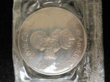 1989 $1 New Zealand Commonwealth Games- 92.5% Silver