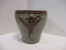 1981 Bouchi Signed Hand Turned Pottery Vessel