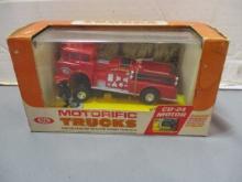 Motorific By Ideal Firetruck w/Motor in Original Box