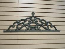 Wrought Iron Scroll Casting Gate Topper