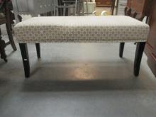 Upholstered Bench with Nail Head Accents