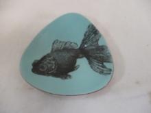 Studio Pottery Art "Fish" Tidbit Dish