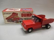 Pressed Steel Toy Dump Truck Excellent Condition