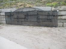 Lot Of 196" x 52" Rolling Iron Gate