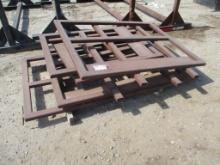 Lot Of Metal Stakes & Swing Axle For Trailers