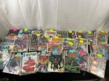 Large Selection of Comic Books by Image, DC, Marvel, Radiant incl. Batman, Turok, Sabretooth, & m...