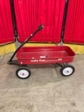 Vintage Radio Flyer Red Cart/ Wagon 9A - See pics