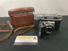 Vintage mid 50s Kodak Type 021 Ausf I. Retina IIIc Film Camera w/ Leather case