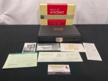 Vintage Minolta-16 MG kit in original box, and paperwork