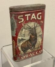 Tobacco Tin - Stag, See Photos For Condition