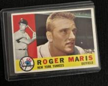 Roger Maris New York Yankees Card, See Photos For Condition