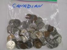 Canadian Coins, some silver 89 coins