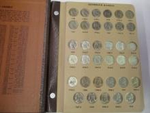 Jefferson Nickel Collection- all UNC, all silver & keys in quality album 1938-2008 156 coins