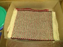 BL- Red & Green Woven Placemats