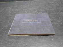 Vintage 1927 Wedding Gifts Log Book with B&W Photos
