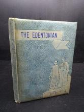 Vintage Yearbook-The Edentonian 1954 Edenton NC