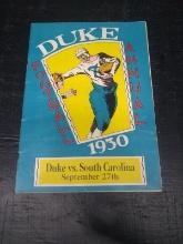 Vintage Duke Football Program Annual-1930