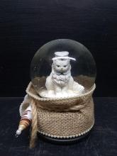 Collectible Snow Globe-Sailor Cat