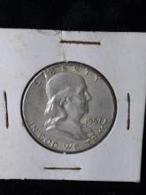 Coin-1957 Benjamin Franklin Half Dollar