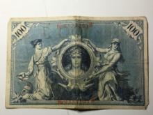 1908 German 100 Mark Banknote