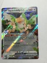 Pokemon Card Squakabilly E X Holo Mint Pack Fresh Secret Rare 075/091