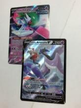 Pokemon Card Lot  Holo Rarers Mint Pack Fresh Articuno V And Iron Valiant E X