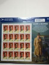 Stamps Full Sheet Unused Legends Of Hollywood Humphrey Bogart $6.40 Face Value