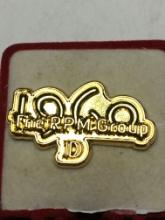 The R P M Group 1960 D Gold Coin Pin