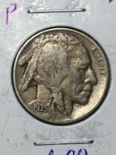 1935 P Buffalo Nickel