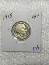 1915 P Buffalo Nickel