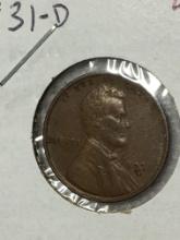 1931 D Lincoln Wheat Cent