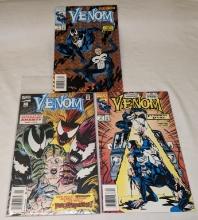 Three Marvel Venom Comics